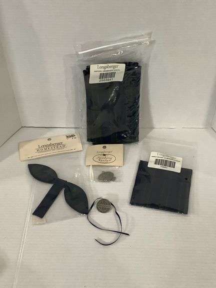 Longaberger Fabric Liners and Accessories Set