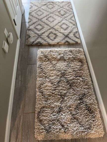 Throw Rugs x 2