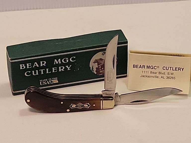 Bear & Bull 2-Blade Knife w/Box