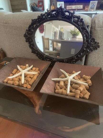 2 Copper Type Decor bowls/Mirror