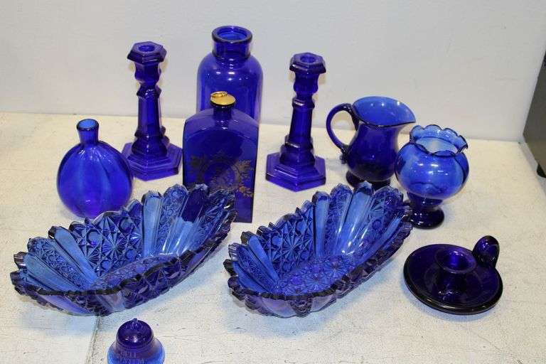 Cobalt Glass Collection