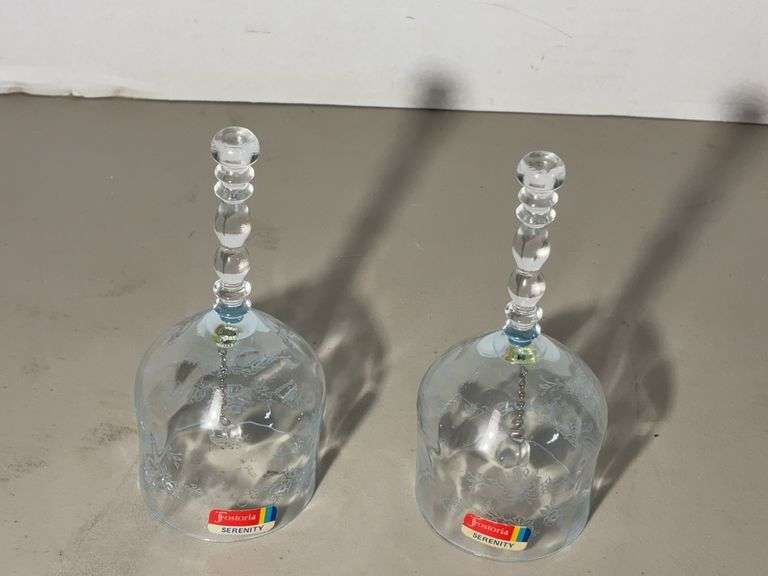 Two Fostoria Bells