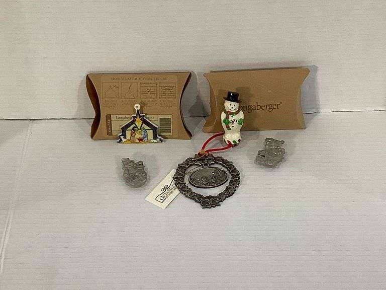 Longaberger Christmas Collectables