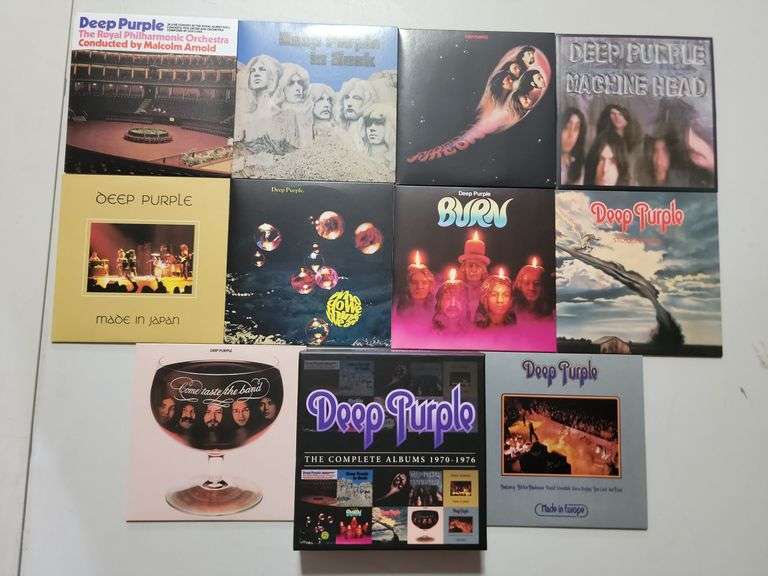 2013 Deep Purple The Complete Albums [1970-1976] 10 Disc Box Set