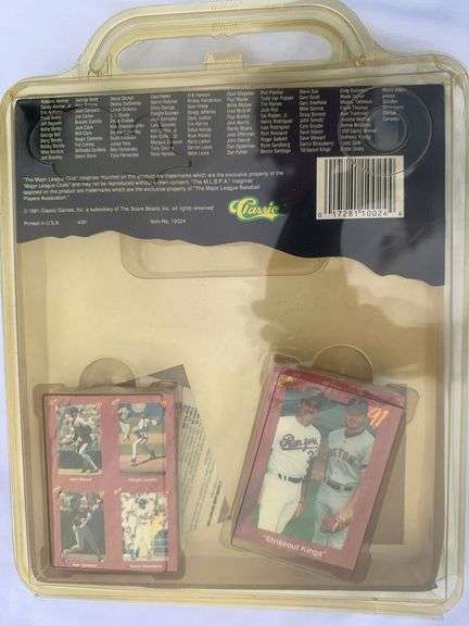 1991 classic baseball set
