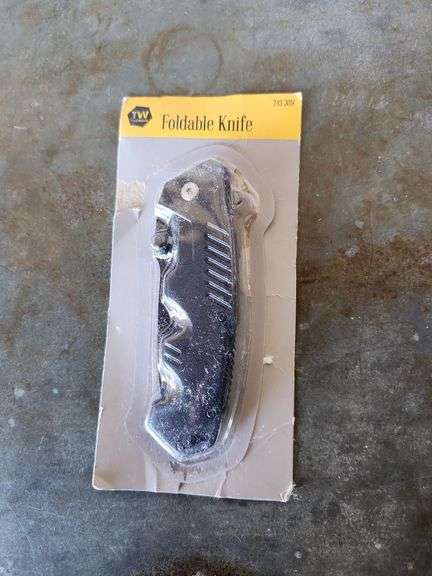 Tuft Work Folding Knife 7.9'', Folded 4.6'' High Quality 2CRL3 Blade ***Must Be 18Yrs Or Older W/Pr