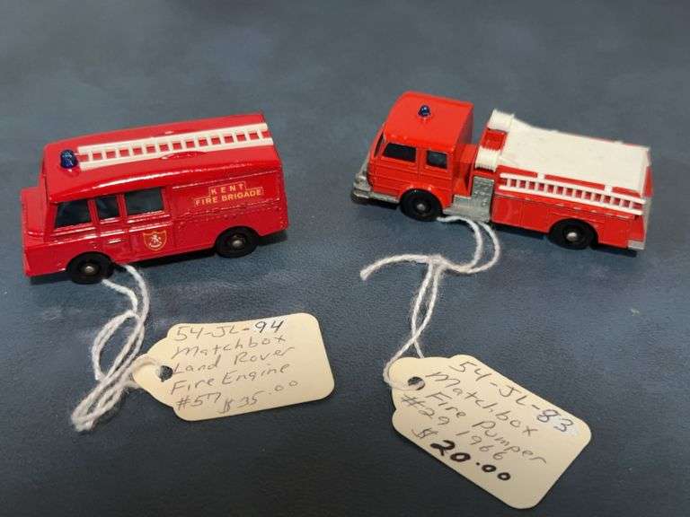 Vintage Matchbox 1966-fire engine, fire pumper