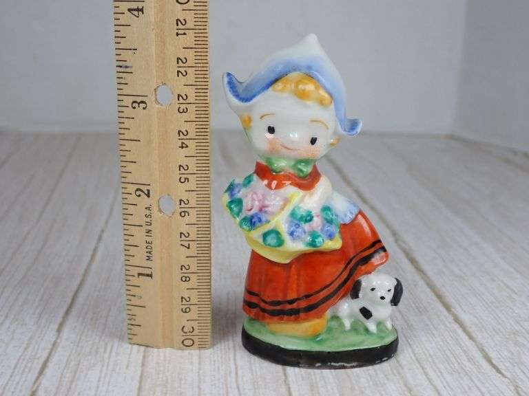 Hand-Painted Figurine, Occupied Japan Mark