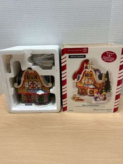 Department 56 Augie’s Christmas Carols Special Edition, North Pole Series