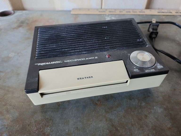 Realistic Weatheradio Alert II Serial Number 7A3-00647
