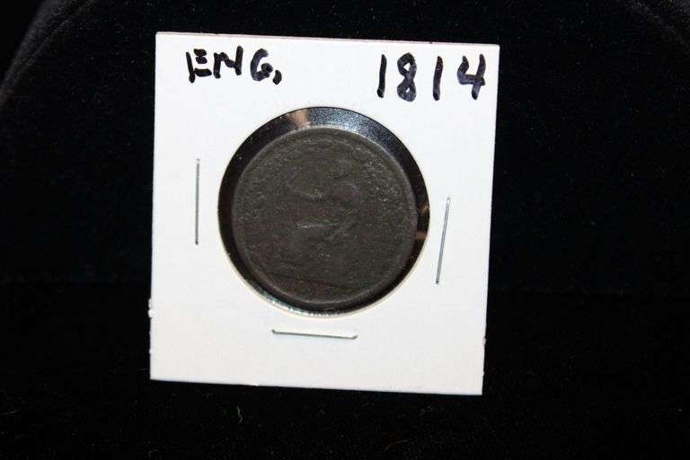 English Wellington 1/2 Cent