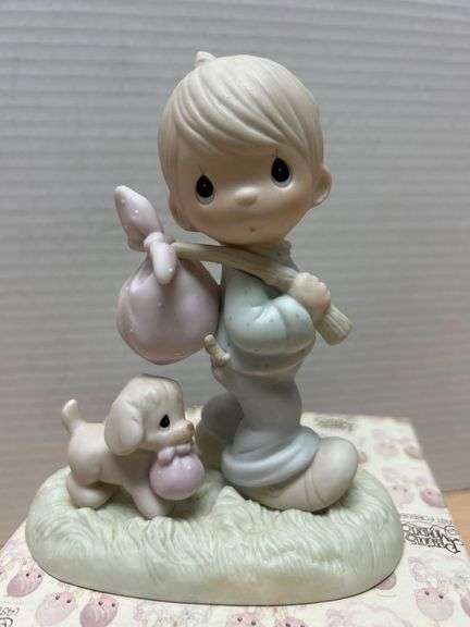 1983 Precious Moments Figurine ‘You Can’t Run Away From God’ by Enesco