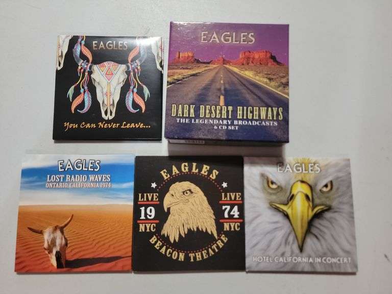 2016 Eagles Dark Desert Highways The Legendary Broadcasts 6 Cd Box Set