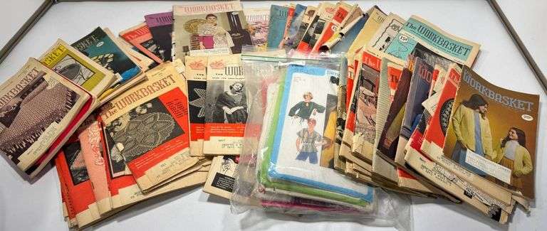 ‘The Workbasket’ Craft Magazines and Sewing Patterns