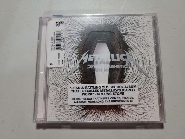 Metallica Death Magnetic Never Opened