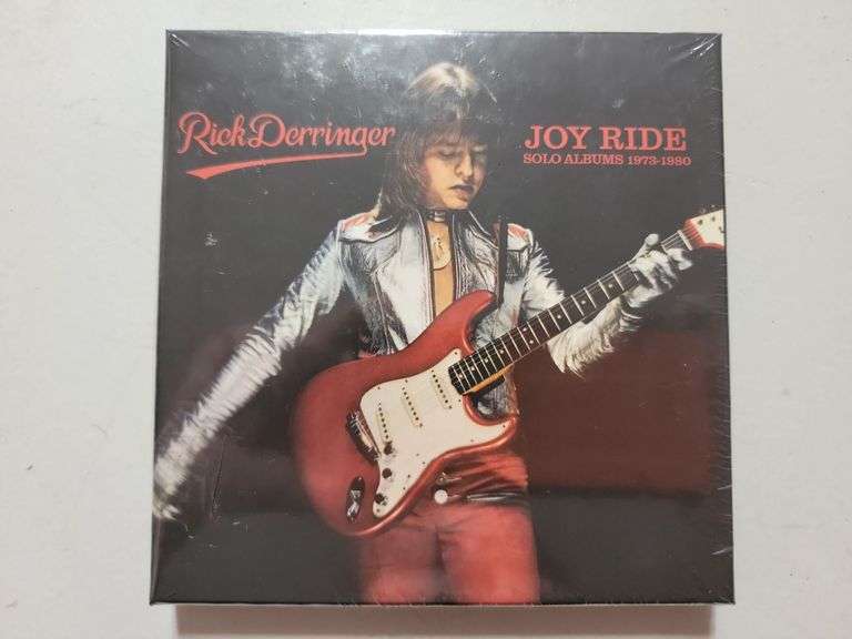 2017 Rick Derringer Joy Ride Solo Albums [1973-1980] 4 Disc Set Never Opened