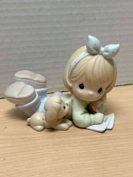 Precious Moments Figurine ‘Friends Write From The Start’ by Enesco, 2000