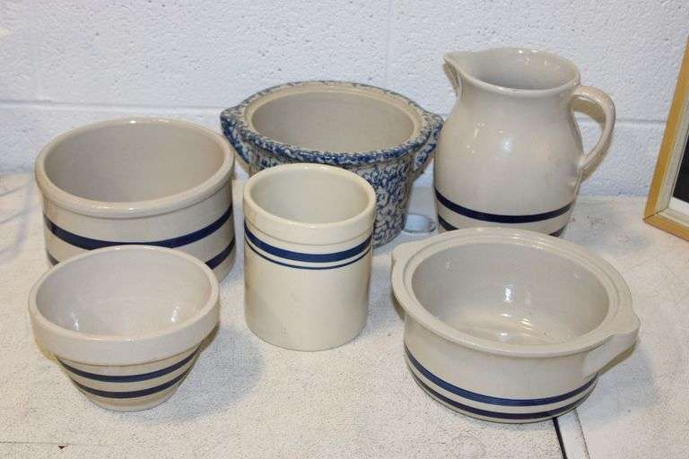Stoneware Kitchen Crocks