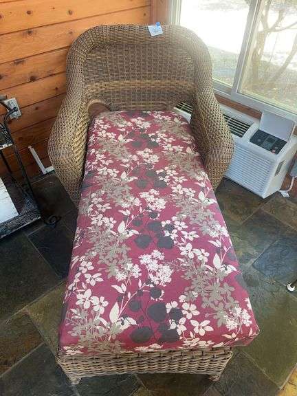 All Weather Wicker Chaise