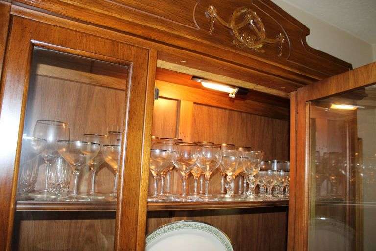 Glass Stemware Set