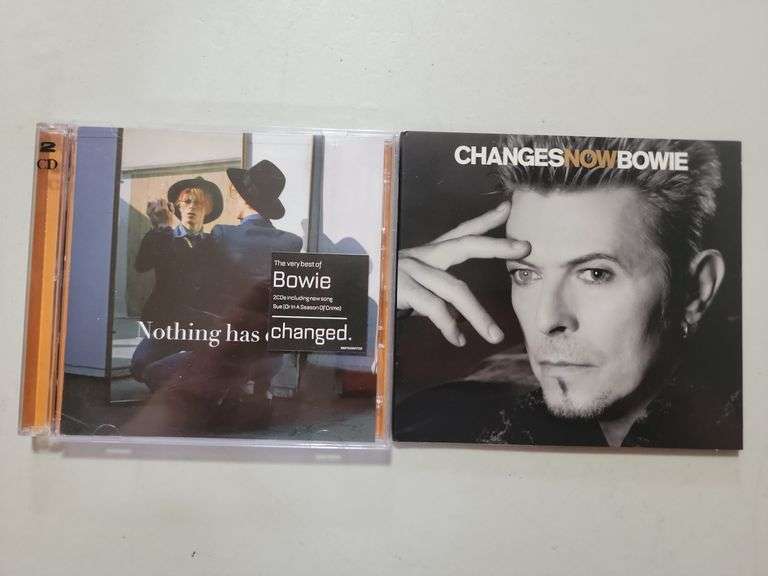 David Bowie Nothing Has Changed & Changes Cds