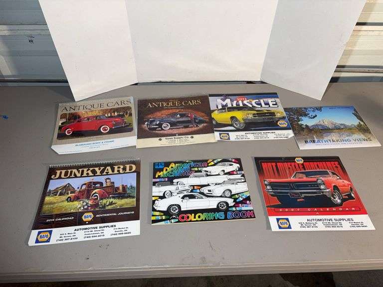 Seven Newer Calendars Including Napa