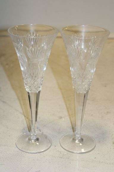 Waterford Millennium Prosperity Crystal Flutes