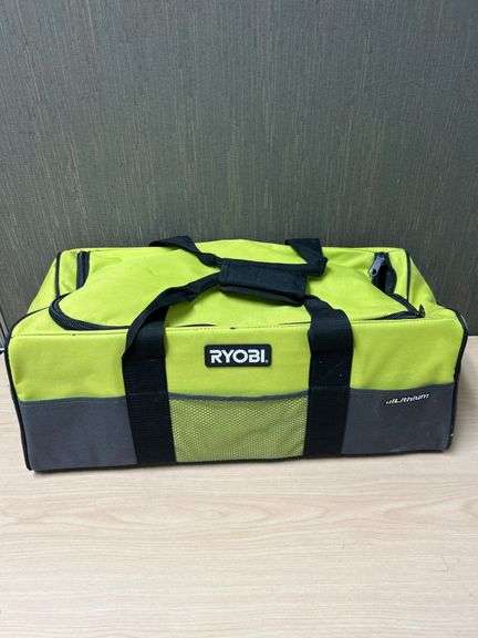 Ryobi 18V Drill, Circular Saw, Charger, and Bag Set