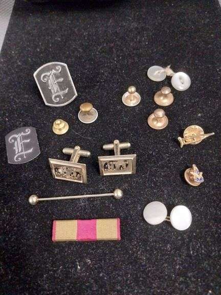 Cufflinks, Pins, and Memorabilia Items