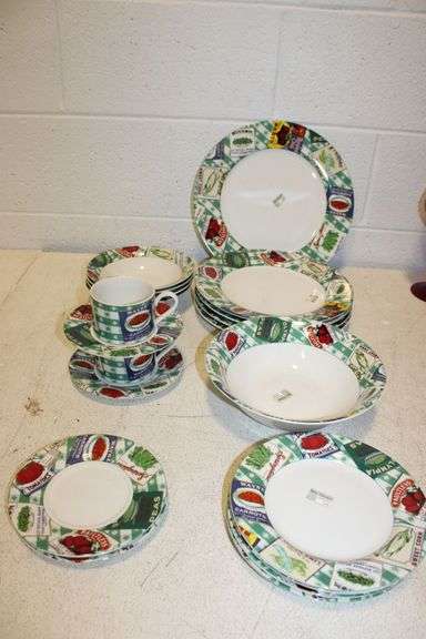 Fitz & Floyd Americana Country Cupboard Dinnerware