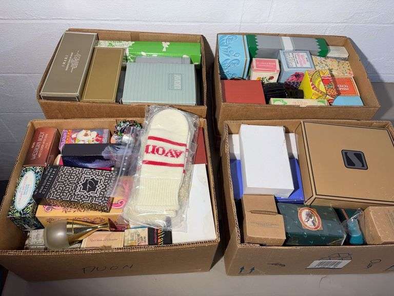 Four Boxes Avon Products