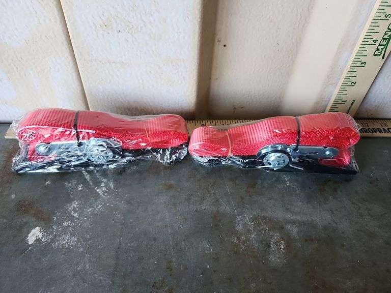 Two Ratchet Straps New In Package