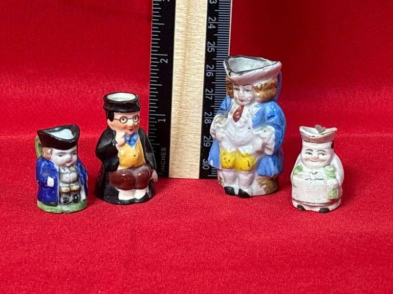 Antique Collectable Face Pitchers