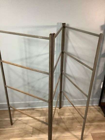 Antique Folding Quilt Rack
