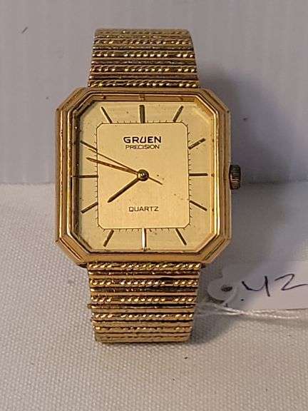 Gruen Precision Quartz Wrist Watch