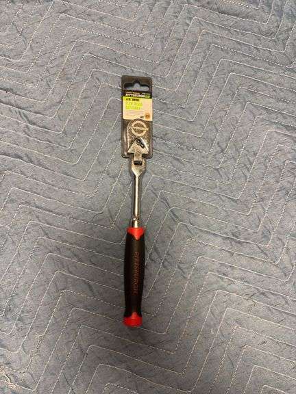 Pittsburgh Pro 3/8” Drive Flex-Head Ratchet