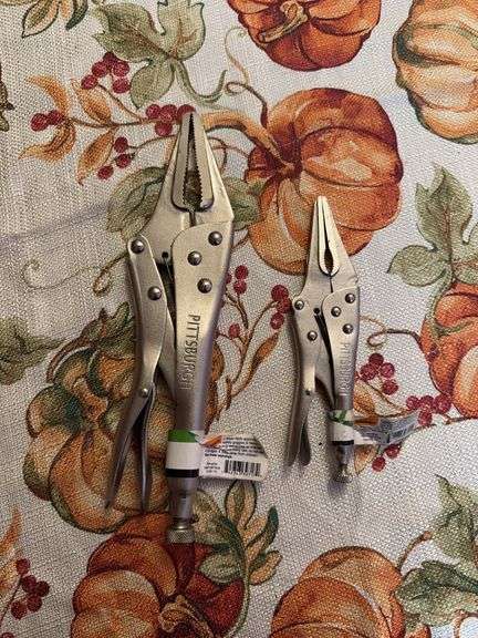 6” & 10” Needle Nose Locking Plier Pittsburgh