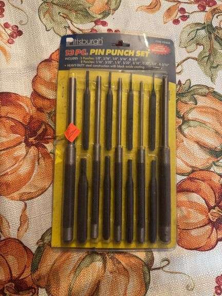 Pittsburgh 13pc Pin Punch Set