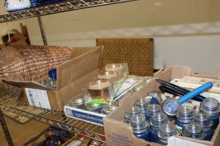 Candles, Holders & Sterno