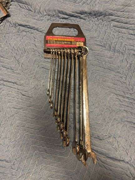 11pc Long Handle Wrench Set