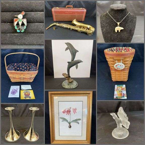 Longaberger Baskets, Jewelry, Glassware & More! 