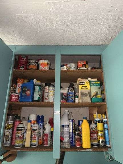 Contents of Cabinets