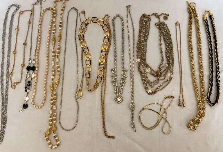 Marked Necklaces - Monet, Avon, Lisner, etc.