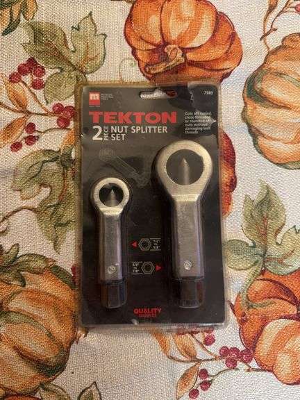 Tekton 2pc Nut Splitter Set
