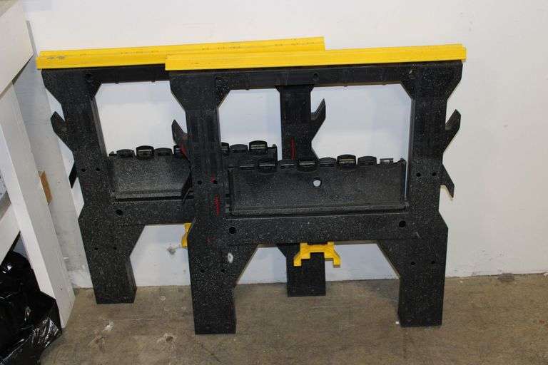 Plastic Sawhorses