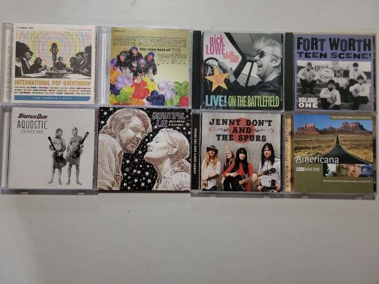 Assorted Cds Jenny Don't & The Spurs, The Rough Guide To Americana, Fort Worth,Nick Lowe, The Jetset