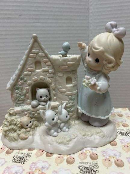 1994 Enesco Precious Moments Grandpa’s Island Figurine, Signed