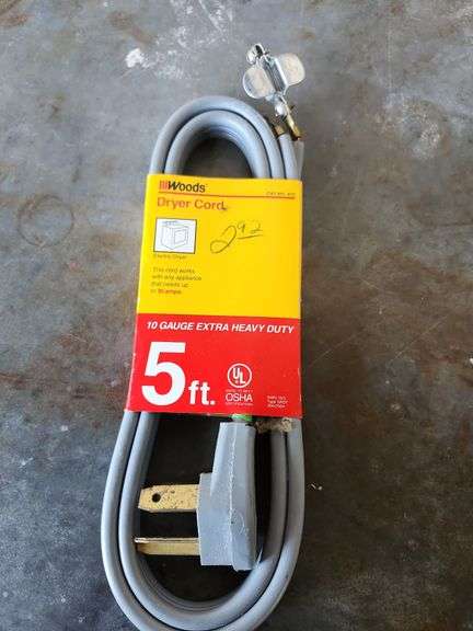 Woods Dryer Cord