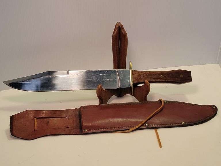Unk Coffin Handle Bowie Knife