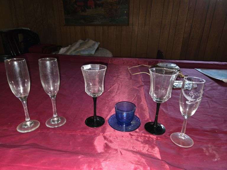 Wine glasses